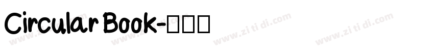 Circular Book字体转换